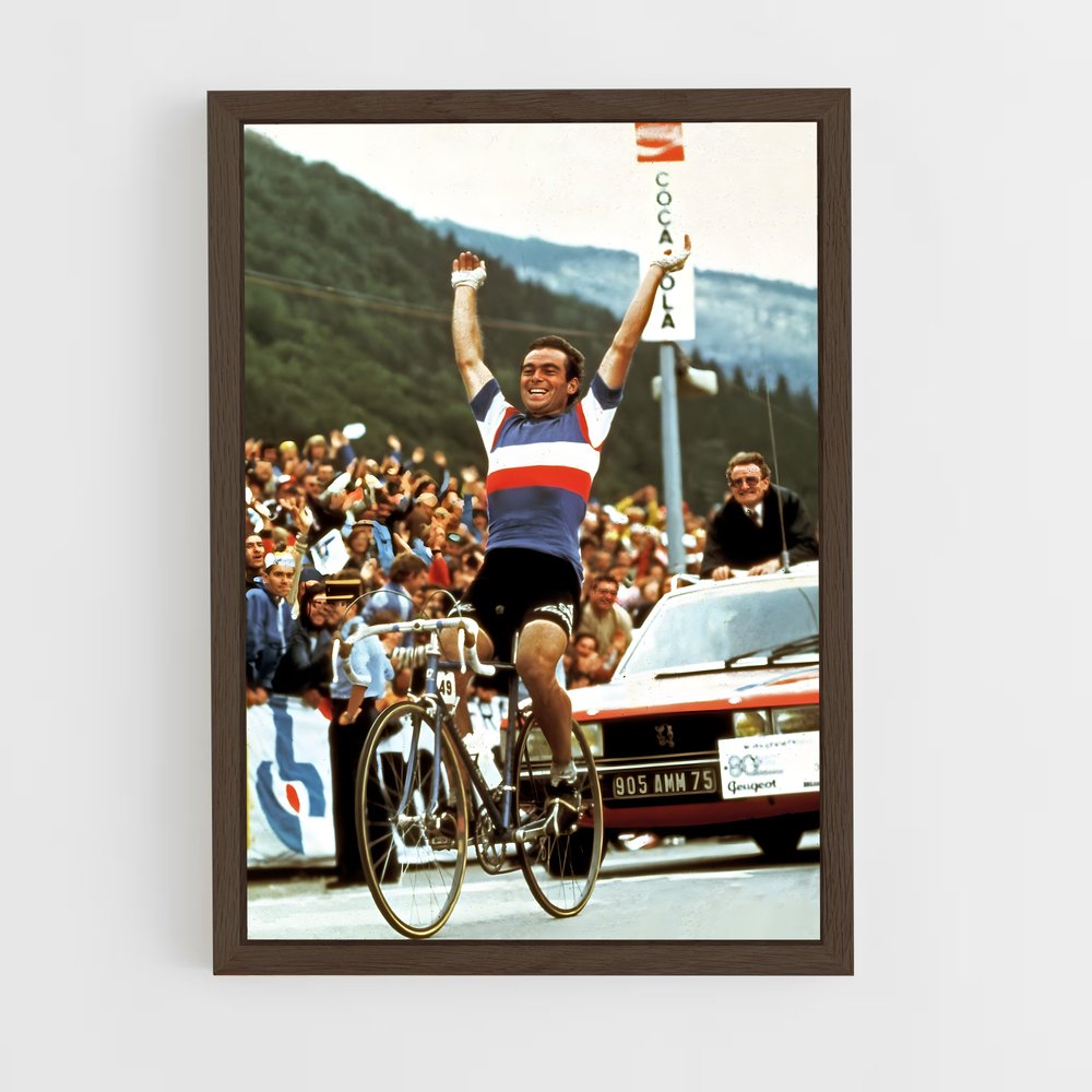 Poster Victoire Cycliste – affiche Cyclisme (vue 5)
